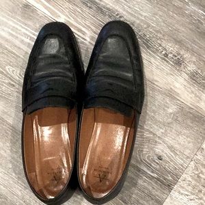 Classic Black Leather Loafers from Aquatalia